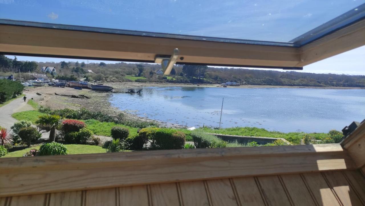 Chambre D'Hotes Face A La Mer Crozon Bagian luar foto